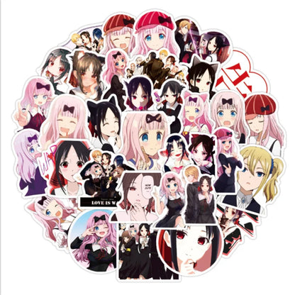 50PCS Miss Ye Graffiti Sticker Suitcase Laptop Scooter Water Cup Motorcycle Helmet Skateboard Decoration Toy
