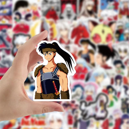 50PCS Anime Character Cartoon Graffiti Sticker Waterproof Luggage Laptop Scooter Decoration Toy