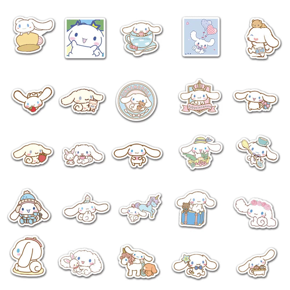 50PCS Cartoon Jade Guigou Personalized Graffiti Waterproof Sticker Suitcase Notebook Refrigerator Water CupHelmet