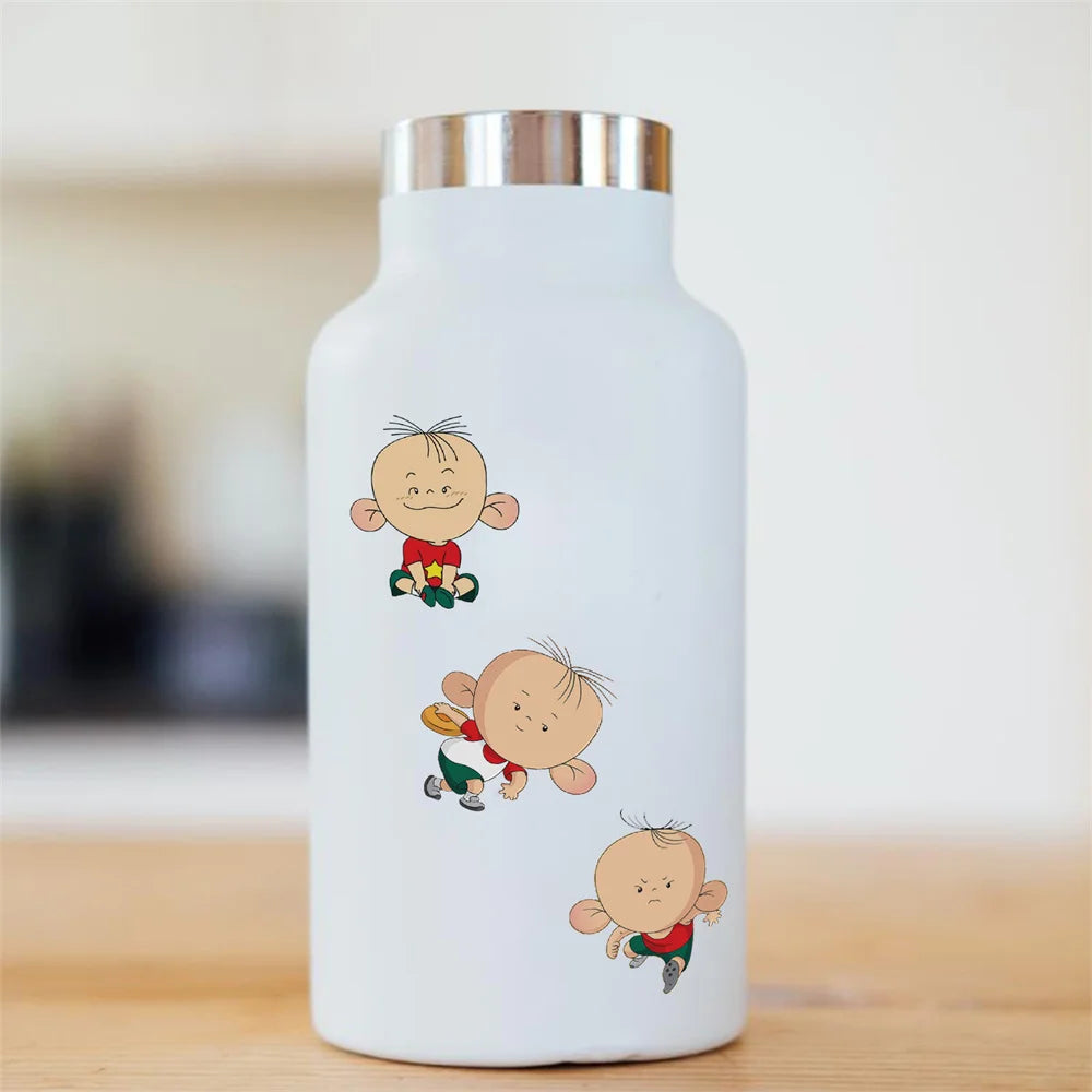 50PCS Big Ear Tutu Cartoon Animation Sticker Sticker Scrapbook Notebook Luggage Guitar Phone Toy Sticker