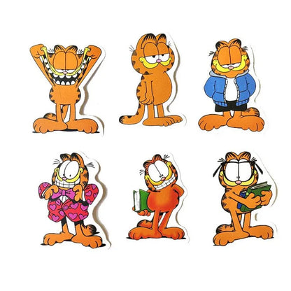 50PCS cartoon cute Garfield animation graffiti girl toy notebook suitcase mobile phone waterproof helmet sticker