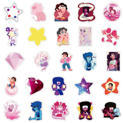 50PCS Universe Boy Animation Graffiti Waterproof Sticker Suitcase Car Guitar RefrigeratorSkateboardWaterCupHelmet