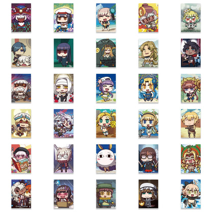 50PCS Fate Game Series Sticker Animation Graffiti Waterproof Sticker SuitcaseNotebook Refrigerator Skate board Helmet