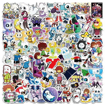 50PCS Graffiti Waterproof Sticker Suitcase Notebook Refrigerator Skateboard Water Cup Stationery Box