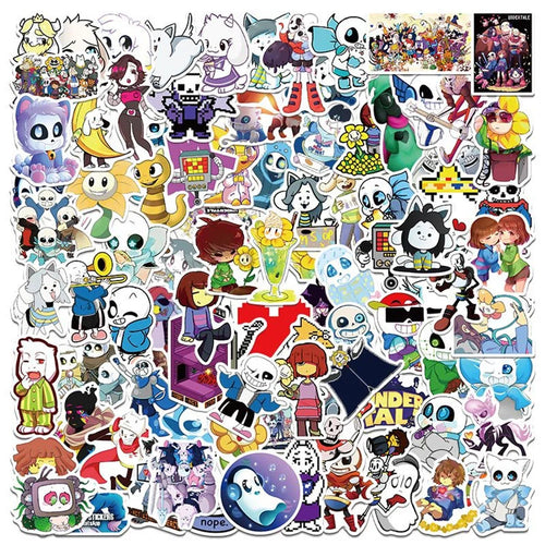 50PCS Graffiti Waterproof Sticker Suitcase Notebook Refrigerator Skateboard Water Cup Stationery Box