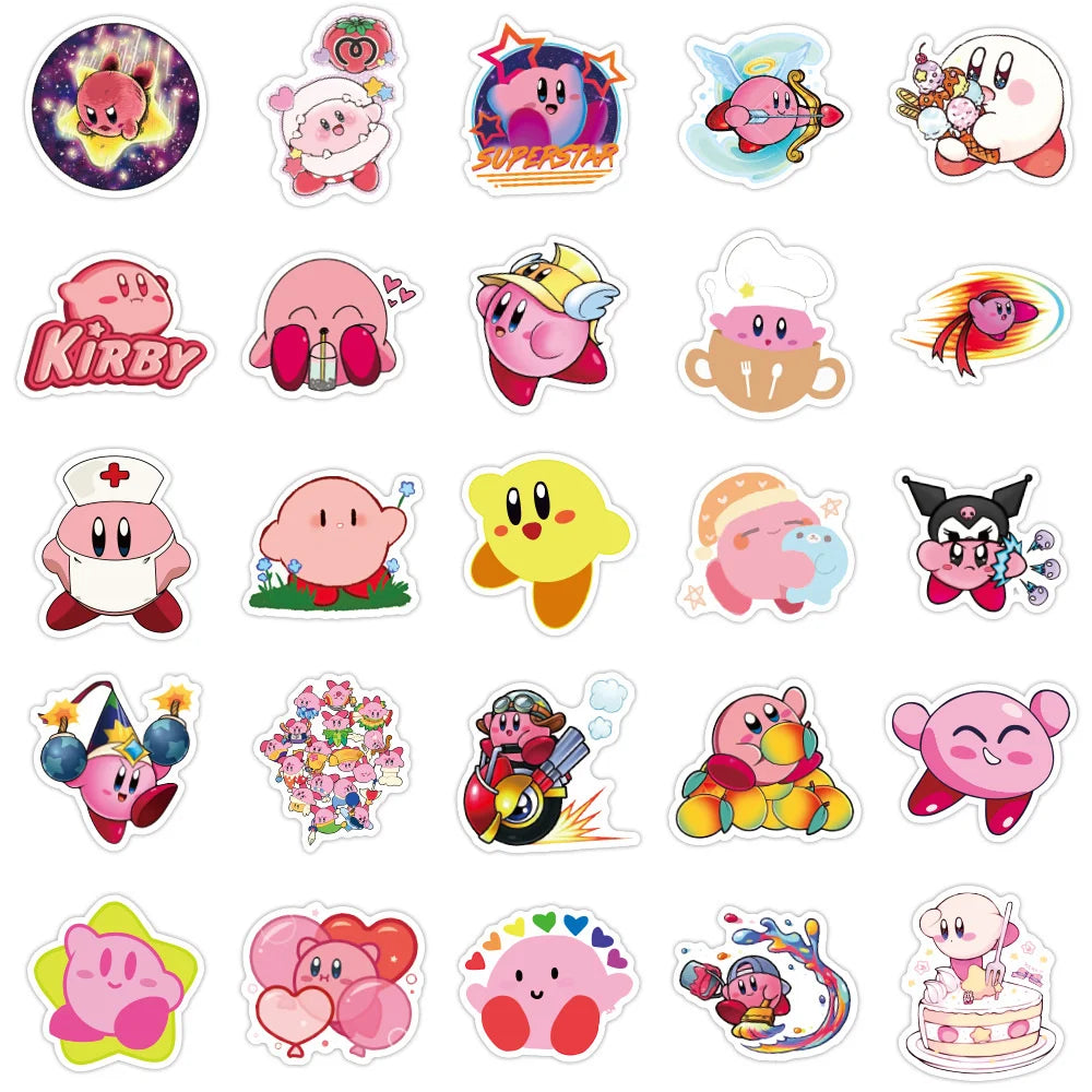 50PCS New Cute Little Cute Pet Cartoon Anime Laptop Suitcase Stickers Waterproof Graffiti Stickers
