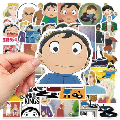 50PCS Anime King Ranking Cartoon Sticker Laptop Luggage Hand Account Water Cup Waterproof Graffiti DIY Sticker