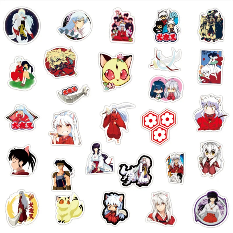 50PCS Anime Character Cartoon Graffiti Sticker Waterproof Luggage Laptop Scooter Decoration Toy