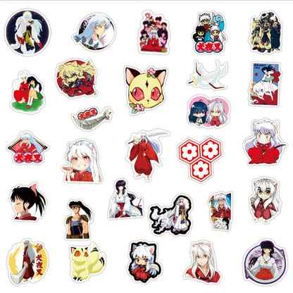 50PCS Anime Character Cartoon Graffiti Sticker Waterproof Luggage Laptop Scooter Decoration Toy