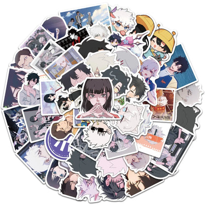 50PCS Cartoon Anime Manga Time Agent Stickers Luggage Notebook Water Cup Decoration Graffiti Sticker