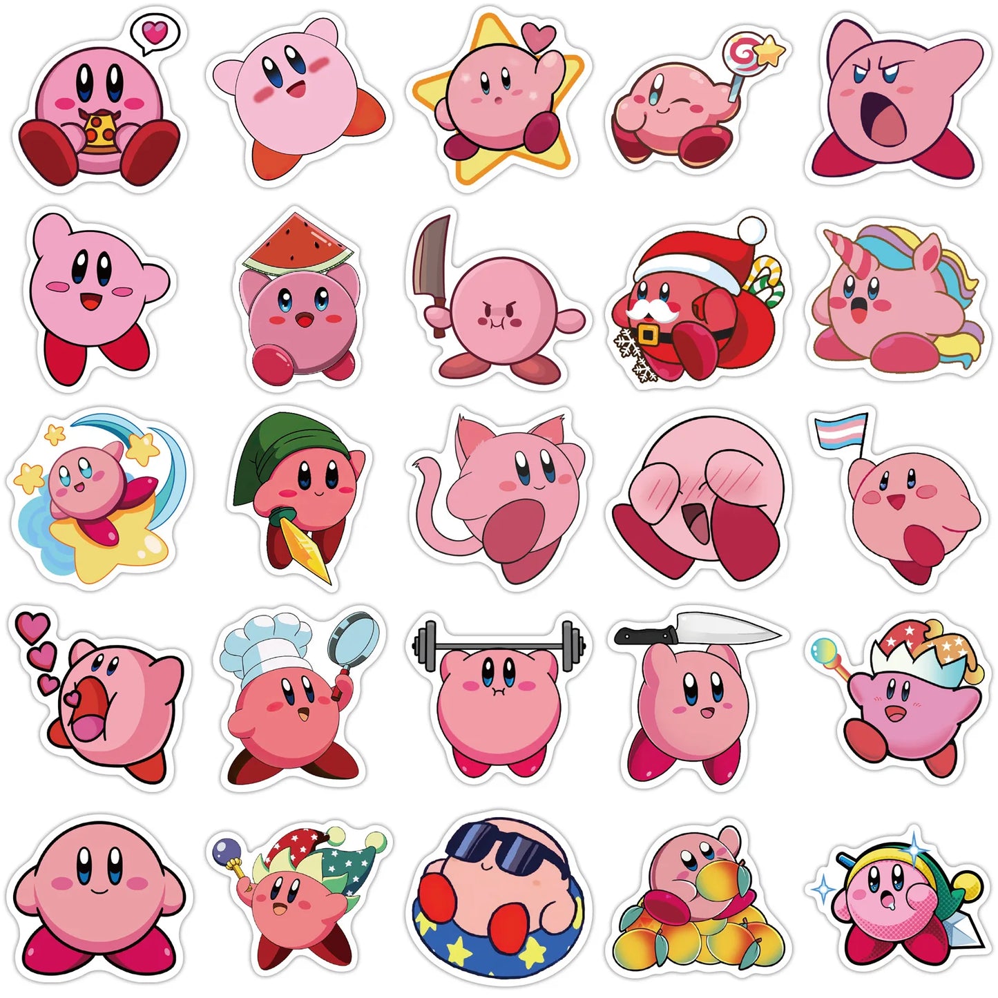 50 pieces of cute graffiti stickers featuring star cartoon characters, personalized fashion and creative trend decorations, exquisite decals, toys, suitcases, notebooks, refrigerators, water cups, helmets and popular stickers