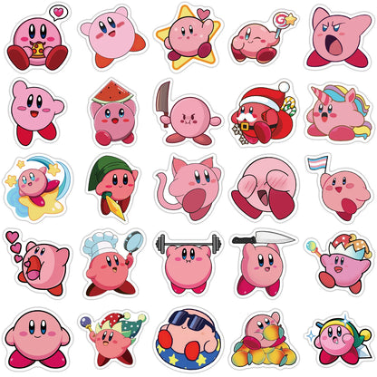 50 pieces of cute graffiti stickers featuring star cartoon characters, personalized fashion and creative trend decorations, exquisite decals, toys, suitcases, notebooks, refrigerators, water cups, helmets and popular stickers