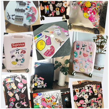 50PCSFranXX Ins Anime Graffiti Stickers Waterproof Trolley Case Stickers Notebook Stickers Car Stickers