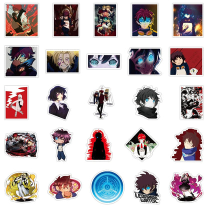 50PCS Cartoon Animation Blood World Battlefront Graffiti Stickers Luggage Laptop Motorcycle Stickers