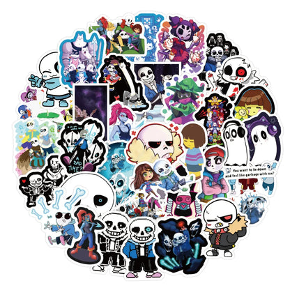 50pcs Game Legend Graffiti Sticker Waterproof Luggage Compartment Notebook Scooter Refrigerator Sticker Custom