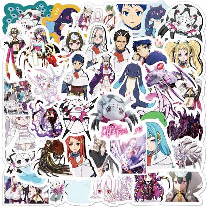 50PCS Cartoon Anime Graffiti Gift Toy Skateboard Cup DIY Suitcase Notebook Guitar Regeneration Spider Sticker