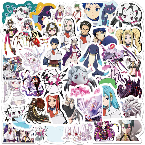 50PCS Cartoon Anime Graffiti Gift Toy Skateboard Cup DIY Suitcase Notebook Guitar Regeneration Spider Sticker
