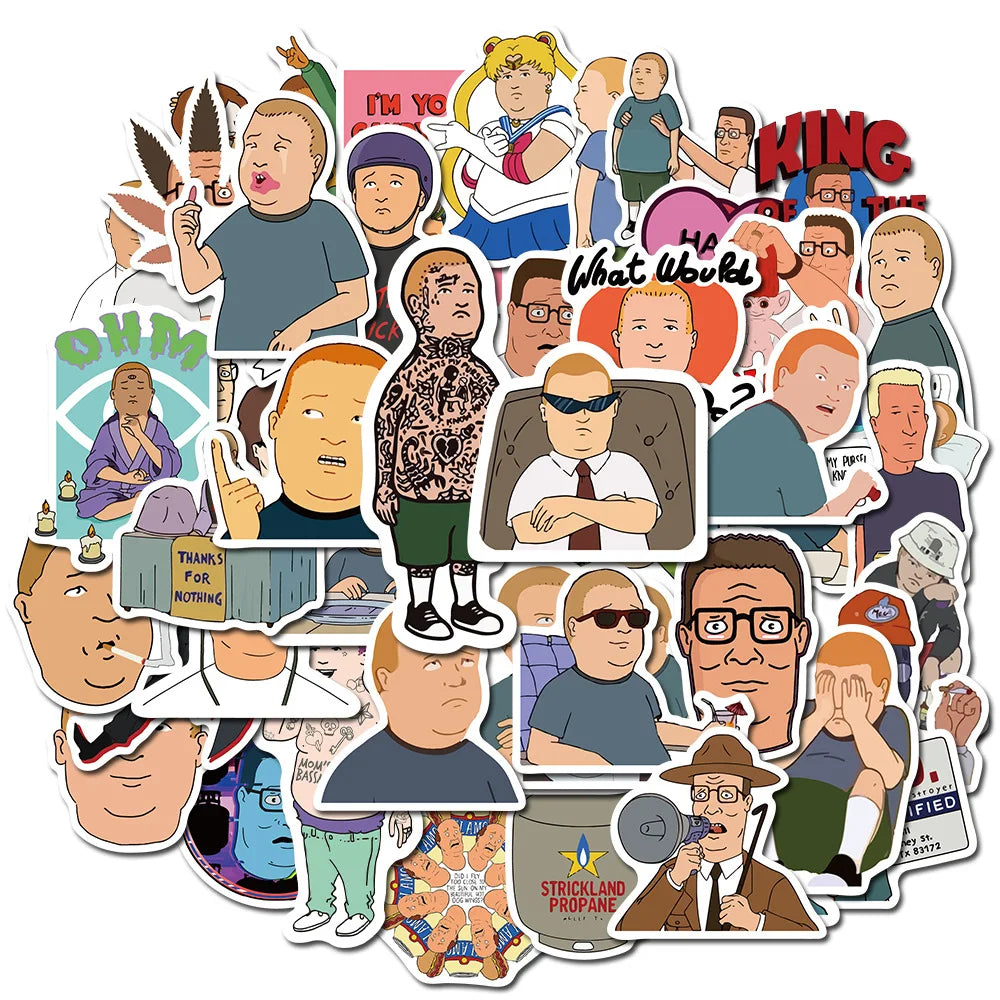 50PCS cartoon animation graffiti toy notebook mobile phone car water cup luggage skateboard sticker