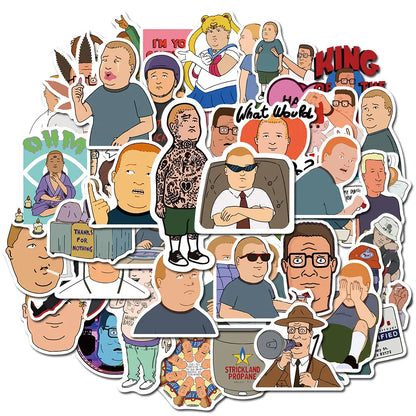 50PCS cartoon animation graffiti toy notebook mobile phone car water cup luggage skateboard sticker