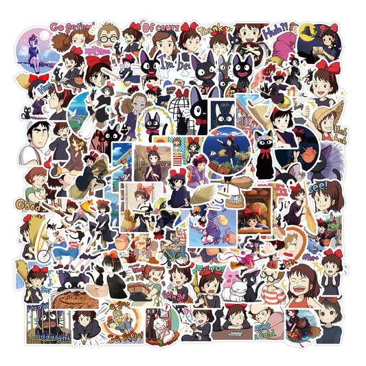 50PCS Riman Witch House Emergency Suitcase Notebook Mobile Phone Skateboard Children's Graffiti WaterproofSticker