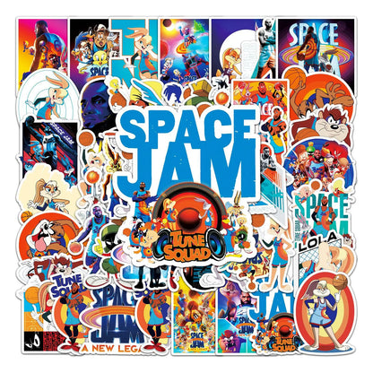 50PCS Animated Film Air Dunk Cartoon Graffiti Waterproof Sticker Suitcase Notebook Skateboard Refrigerator Helmet