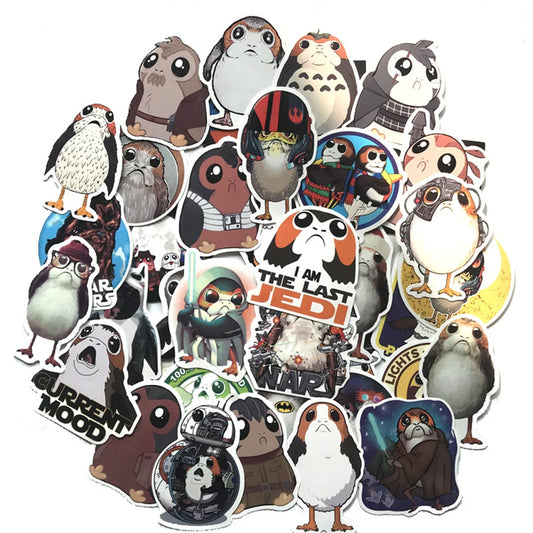 50PCS Polger Bird Graffiti Bird Sticker Luggage Laptop Guitar Bike Skateboard Gift Toy PVC Waterproof Sticker