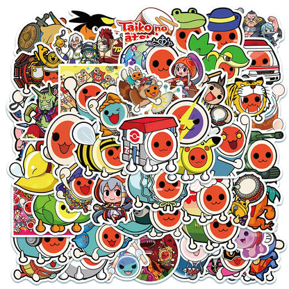 50PCS Art Illustration Popular Creative Cartoon Cute Swire Talent Game Series Decorative Style Graffiti Stickers Personalised Fashion Creative DIY Exquisite Decorative Decals Suitable For Cups, Helmets, Skateboards Popular Stickers Toys