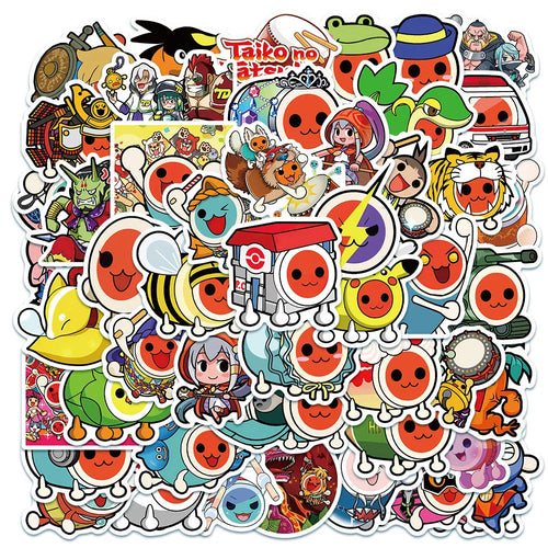 50PCS Art Illustration Popular Creative Cartoon Cute Swire Talent Game Series Decorative Style Graffiti Stickers Personalised Fashion Creative DIY Exquisite Decorative Decals Suitable For Cups, Helmets, Skateboards Popular Stickers Toys