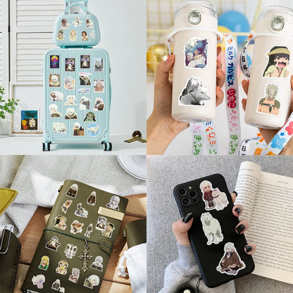 50PCS Japanese Anime Immortal You Cartoon Graffiti Stickers Car Trunk Water Cup Waterproof Stickers