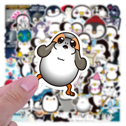 50PCS  American Drama Mr. Pop’s Penguin Graffiti Sticker Motorcycle Luggage Notebook Scooter Sticker