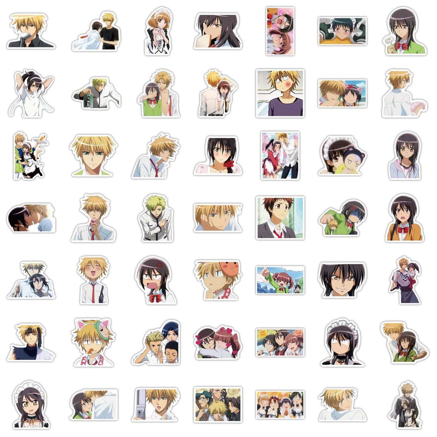 50PCS       AnimationPresident Is The Maid Adult Graffiti Waterproof Sticker Suitcase Notebook Skateboard Refrigerator