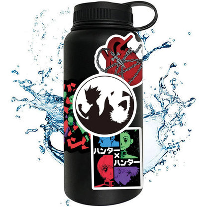 50PCS Anime Full-time Hunter Creative DIY Sticker Sticker Notebook Skateboard Guitar Bike Gift Toy Sticker