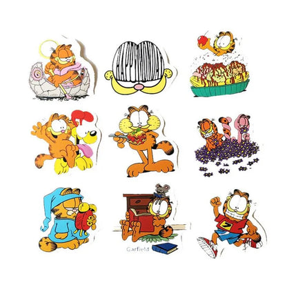 50PCS cartoon cute Garfield animation graffiti girl toy notebook suitcase mobile phone waterproof helmet sticker