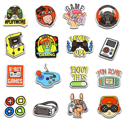 50PCS Nostalgic Game Console Graffiti Stickers Laptop Luggage Suitcase Guitar Skateboard Motorcycle Car Stickers