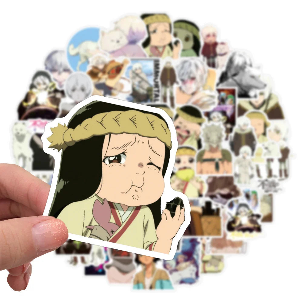 50PCS Japanese Anime Immortal You Cartoon Graffiti Stickers Car Trunk Water Cup Waterproof Stickers
