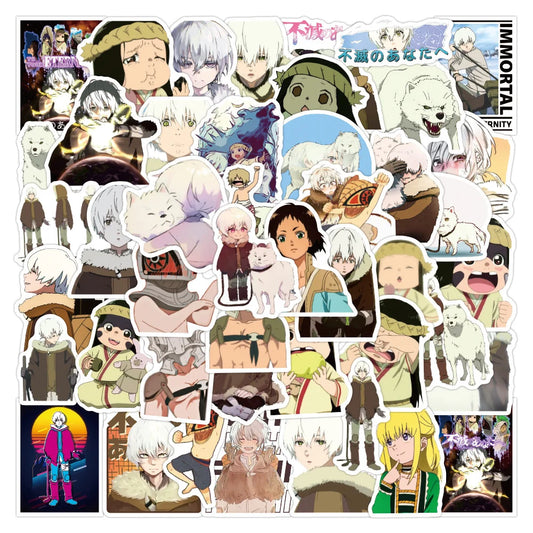 50PCS Japanese Anime Immortal You Cartoon Graffiti Stickers Car Trunk Water Cup Waterproof Stickers