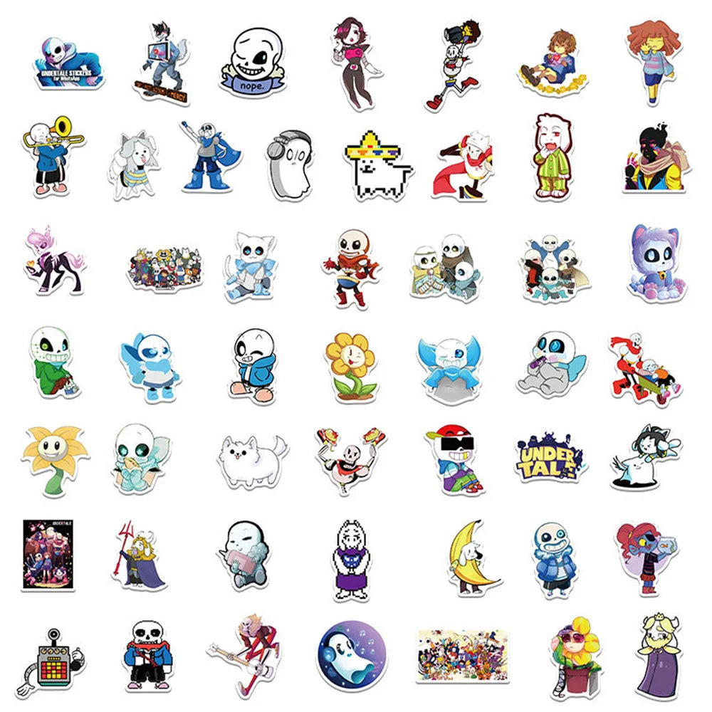 50PCS Graffiti Waterproof Sticker Suitcase Notebook Refrigerator Skateboard Water Cup Stationery Box
