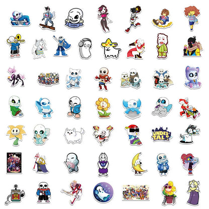 50PCS Graffiti Waterproof Sticker Suitcase Notebook Refrigerator Skateboard Water Cup Stationery Box