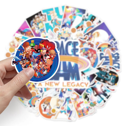 50PCS Animated Film Air Dunk Cartoon Graffiti Waterproof Sticker Suitcase Notebook Skateboard Refrigerator Helmet