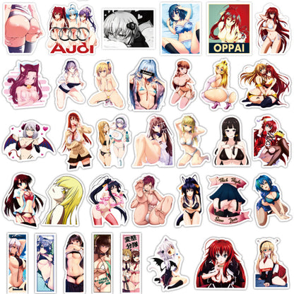 100PCS Anime Kawaii Sticker Pack, Cute Cartoon Doodles with a Stylish Edge for Otaku Culture and Collections