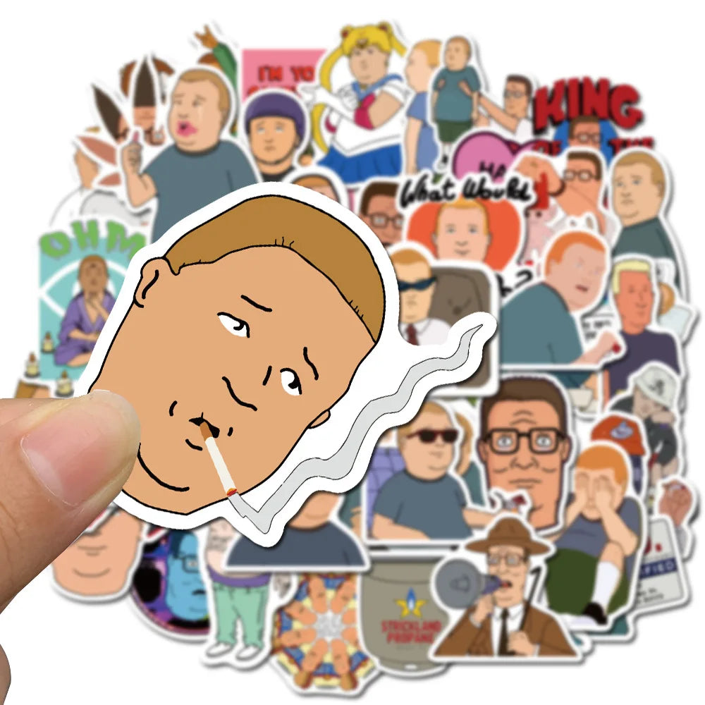 50PCS cartoon animation graffiti toy notebook mobile phone car water cup luggage skateboard sticker