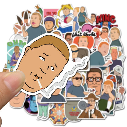 50PCS cartoon animation graffiti toy notebook mobile phone car water cup luggage skateboard sticker