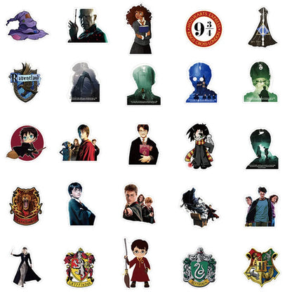 50PCS Magic Porter Personalized Sticker Suitcase Luggage Guitar Car Waterproof Graffiti DIY Sticker