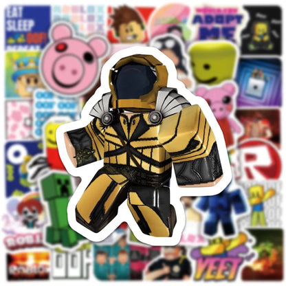 50PCS New Robles Game Personalized Graffiti Sticker Trolley Case Notebook Cup Waterproof Skateboard Refrigerator