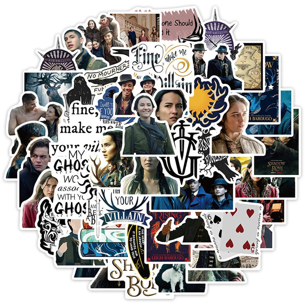 50PCS New American Drama Sun Call Graffiti Waterproof Sticker Suitcase Notebook Refrigerator Skateboard Water Cup