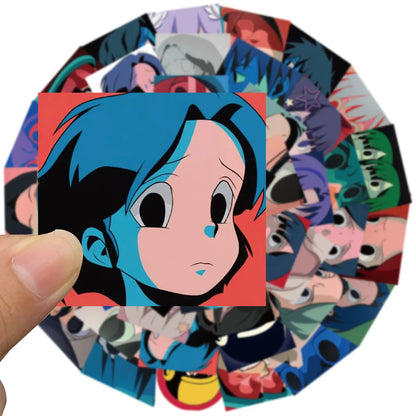 50PCS Korean Illustration Aokizy Personalized Decoration Graffiti Waterproof Sticker Skateboard Water Cup Helmet