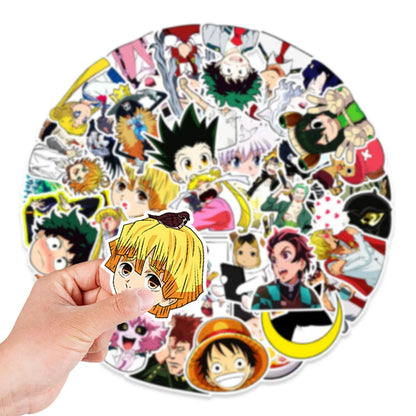 50PCS Riman Series Collection Personalized Graffiti Waterproof Sticker Refrigerator Skateboard Guitar Cool Helmet