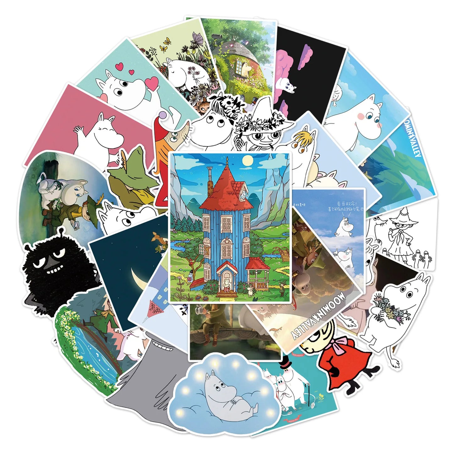 50PCS Hippo Graffiti Sticker Graffiti Sticker Notebook Guitar Bike Skateboard Bike PVC Waterproof Sticker