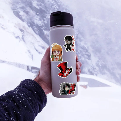 50PCS cartoon Japanese anime Shin Megami Reincarnation game decorative style graffiti stickers, personalized, fashionable and creative DIY exquisite decorative decal cups, helmets, skateboard popular sticker toys