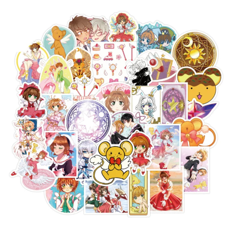 50 pieces of Riman graffiti stickers, suitable for trolleys, boxes, laptops, water cups, refrigerators, and personalized decorative stickers